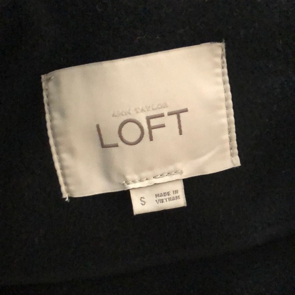 LOFT Black Cape Jacket - Picture 4 of 6